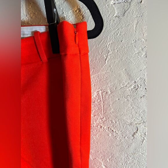 J. Crew Red Minnie stretch Straight Leg Pants - Picture 6 of 10